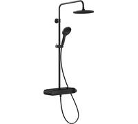 Duravit Shower Systems système de douche Shelf 1050 thermostat de douche, 2 consommateurs, noir mat, TH4380008046, TH4380008046