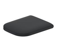 Duravit Siège de WC Happy D.2 sans charnières SoftClose en acier inoxydable, sans mécanisme de fermeture en douceur, 0064511300, 0064511300, Colorazione: Colore interno antracite opaco, colore esterno