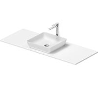Duravit Sivida lavabo con consolle 128 cm bianco 2680203200
