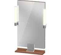 Duravit Sivida miroir, chrome, 450x36x650mm, éclairage à poser, interrupteur à détecteur, raccordement au réseau, SV7420010790000, SV7420010790000, Colorazione: Noce opaco