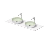 Duravit Sivida top con lavabo doppio, 268016FG00, Sivida [Mobili da Bagno > Top con Doppio Lavabo da Appoggio]