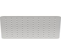 Duravit soffione doccia 30x30 cm quadrata acciaio UV0660031070