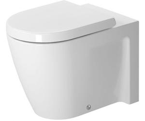 Duravit Starck 2, lave WC autonome, sortie horizontale, 21280900001, 21280900001, Colorazione: Bianco con Wondergliss