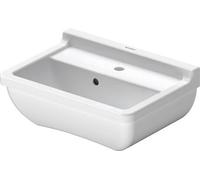 Duravit Starck 3 - Lavamani 450x320 mm, con 1 foro per miscelatore, bianco 0750450000