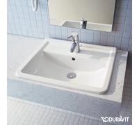 Lavabo da incasso Duravit Starck 3 56cm, 1 foro per rubinetto, Colorazione: Bianco - 0302560000