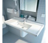 Lavabo per mobili Duravit Starck 3 105cm, 1 foro per rubinetto, colorazione: Bianco