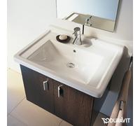 Lavabo per mobili Duravit Starck 3 70cm, 1 foro per rubinetto, colorazione: Bianco