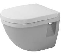 Duravit Starck 3 WC sospeso Compact, versione corta, 2202090000, Compact Starck 3 bianco [WC > WC Sospesi]