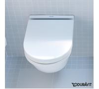 Duravit WC a parete Starck 3 Compact 48,5 cm, lavastoviglie, colorazione: Bianco