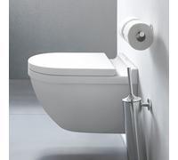 WC suspendu Duravit Starck 3 540mm WC à évacuation verticale, fixation cachée, blanc, 2225090000, 2225090000, Colorazione: Bianco