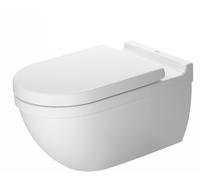 Duravit Starck 3 WC suspendu, chasse d'eau basse, Durafix, 620x365x380mm, 2226090000, 2226090000, Colorazione: Bianco