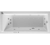 Duravit Starck Bains à remous, version à encastrer, simple dos, bâti-support, garniture de vidage et de trop-plein chrome, Combi-Système E, 1700x750mm, 760335000CE1000, 760335000CE1000