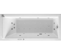 Duravit Starck Bains à remous, version à encastrer, simple dos, bâti-support, garniture de vidage et de trop-plein chrome, Combi-Système E, 1600x700mm, 760333000CE1000, 760333000CE1000