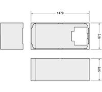 Duravit Starck rivestimento per vasca da bagno 791439000000000