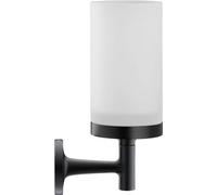 Portabicchieri Duravit Starck T 009931 per montaggio a parete, colorazione: Nero opaco