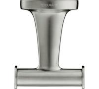 Duravit Starck T Crochet pour serviette, double, 0099307000, 0099307000, Colorazione: acciaio inossidabile spazzolato