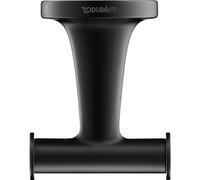 Duravit Starck T gancio portasciugamani doppio 009930, colorazione: Nero opaco