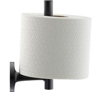 Duravit Starck T - Portarotolo di Ricambio per 1 Rotolo di Carta igienica, Montaggio a Parete, Nero Opaco