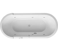 Duravit Starck Whirlpool ovale, versione da incasso, sistema a getto, 1800 x ...