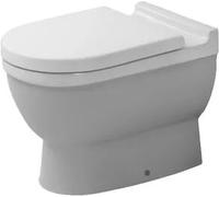 Duravit Starck3 Wc A Terra Con Scarico A Pavimento Bianco Lucido Codice Prod: 0124090000