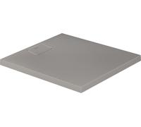 Piatto doccia Duravit Stonetto, rettangolare, DuraSolid Q, 900 x 800 mm, Colorazione: Grigio Calcestruzzo - 720145180000000