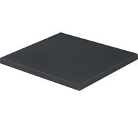 Piatto doccia Duravit Stonetto, rettangolare, DuraSolid Q, 900 x 800 mm, Colorazione: antracite - 720145680000000