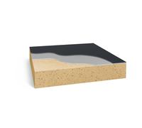 Duravit Sustano receveur de douche 900x800mm, 720270650000000, 720270650000000, Colorazione: Grigio scuro opaco