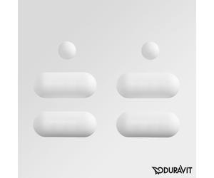 Duravit tampone per sedile WC, 1001770000, Universal bianco [WC > Ricambi WC]