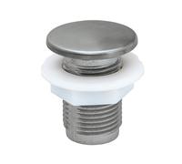 Duravit tappo cieco per cassetta di scarico, 0074157000, Universal acciaio inox [WC > Ricambi WC]
