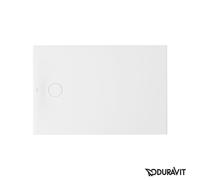 Receveurs de douche Tempano Duravit, rectangulaire, acrylique, 1200x800mm, 720197000000001, 720197000000001, Colorazione: bianco con antiscivolo