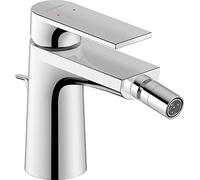 Miscelatore per bidet Duravit Tulum, con scarico a scomparsa, sporgenza 126 mm, TU2400001, Colorazione: cromo
