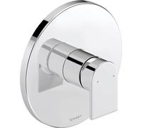 Miscelatore per doccia Duravit Tulum, incasso, rosone rotondo, 1 utenza, TU4210010, Colorazione: cromo