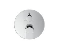 Duravit Tulum mitigeur de baignoire, encastré, rosace ronde, avec inverseur, TU5210012, TU5210012010, TU5210012010, Colorazione: cromo