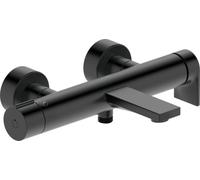 Duravit Tulum Mitigeur de bain, apparent, avec inverseur, TU5230000, TU5230000046, TU5230000046, Colorazione: Nero opaco