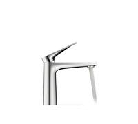 Duravit Tulum mitigeur de lavabo M FreshStart, sans garniture d'écoulement, saillie 135mm, TU1021002010, TU1021002010, Colorazione: cromo