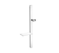 Duravit Universal asta saliscendi, UV0600015005, Universal cromo/bianco [Rubinetteria Bagno > Doccette / Supporti]