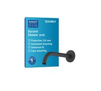 Braccio doccia Duravit, 210 mm, UV06700270, Colorazione: Nero opaco - UV0670027046