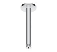Duravit Universal braccio doccia, Montaggio a soffitto della doccia, Braccio della doccia 200 mm, rotondo, cromo