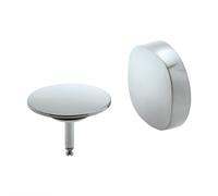 Duravit Universal copertura per set scarico con troppopieno, 792523000001000, Starck cromo [Rubinetteria Bagno > Sistemi di Scarico]