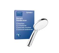 Duravit Doccetta a mano 3jet UV65001 - rotonda Ø110 mm, 3 getti (Rain, Intense, Soft) Cromo/Bianco