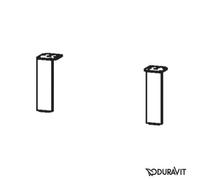 Duravit Universal piede base per mobile sottolavabo, UV999100000, Universal alluminio opaco [Mobili da Bagno > Accessori per Mobili da Bagno]