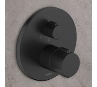 Duravit Universal rubinetto doccia da incasso con termostatico, TH4200016046, Universal nero opaco [Rubinetteria Bagno > Rubinetteria Doccia]