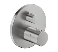 Duravit robinetterie thermostatique, thermostat encastré, 1 consommateur, rond, TH4200016070, TH4200016070, Colorazione: acciaio inossidabile spazzolato
