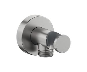 Duravit Universal supporto doccetta con attacco per tubo flessibile, UV0630009070, Universal acciaio inox spazzolato [Rubinetteria Bagno > Prese d‘Acqua]