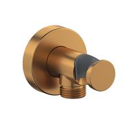 Duravit Universal supporto doccetta con collegamento tubo flessibile, UV0630009004, Universal bronzo spazzolato [Rubinetteria Bagno > Prese d‘Acqua]