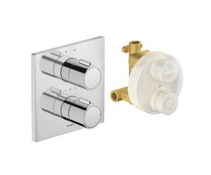 Duravit Universal termostatico, per vasca e doccia, TH4200007010, Universal cromo [Rubinetteria Bagno > Rubinetteria Doccia]