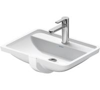 Lavabo da incasso Duravit Starck 3 49cm, 1 foro per rubinetto, Colorazione: Bianco con Wondergliss - 03024900001
