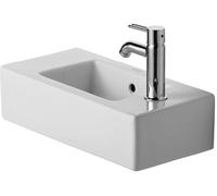 Duravit Vero lavabo per le mani 50cm, foro per rubinetto a destra, colorazione: Bianco