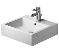 Duravit Vero lavabo 50x47 cm rettangolare da mobile bianco 04545000001