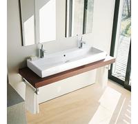 Duravit Vero lavabo doppio, 0454100026, Vero bianco [Lavabi > Lavabi Doppi]